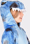 Den Goda Fen Verkleedkledij Dinosaur T-Rex Jumpsuit - 98-104cm - 3-4 jaar - Blauw