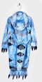 Den Goda Fen Verkleedkledij Dinosaur T-Rex Jumpsuit - 98-104cm - 3-4 jaar - Blauw
