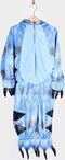 Den Goda Fen Verkleedkledij Dinosaur T-Rex Jumpsuit - 98-104cm - 3-4 jaar - Blauw