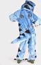 Den Goda Fen Verkleedkledij Dinosaur T-Rex Jumpsuit - 98-104cm - 3-4 jaar - Blauw