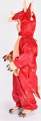 Den Goda Fen Verkleedkledij Dinosaurus Kostuum Triceratops - 98-104cm - 3-4 jaar - Rood