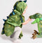 Den Goda Fen Verkleedkledij Dinosaurus - Mini cape met capuchon - 86-110cm - 1-4 jaar - Groen