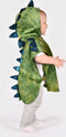 Den Goda Fen Verkleedkledij Dinosaurus - Mini cape met capuchon - 86-110cm - 1-4 jaar - Groen