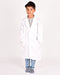 Den Goda Fen Verkleedkledij Dokter - Jas - 110-116cm - 4-6 jaar - Wit