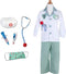 Den Goda Fen Verkleedkledij Dokter - Jas, broek en accessoires - Multi - Maat 3-4 jaar