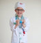 Den Goda Fen Verkleedkledij Dokter - Jas, broek en accessoires - Multi - Maat 5-6 jaar