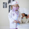 Den Goda Fen Verkleedkledij Dokter - Jas met accessoires - 110-116cm - 5-6 jaar - Multi