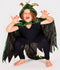 Den Goda Fen Verkleedkledij Draak - Cape met kap en vleugels - 104-128 cm - 3-8 jaar - Groen
