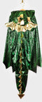 Den Goda Fen Verkleedkledij Draak - Cape met kap en vleugels - 104-128 cm - 3-8 jaar - Groen