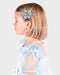 Den Goda Fen Verkleedkledij Frozen Prinses Jurk - 122-128cm - 6-8 jaar - Blauw