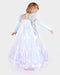 Den Goda Fen Verkleedkledij Frozen Prinses Jurk - 122-128cm - 6-8 jaar - Blauw