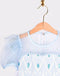 Den Goda Fen Verkleedkledij Frozen Prinses Jurk - 98-104cm - 3-4 jaar - Blauw