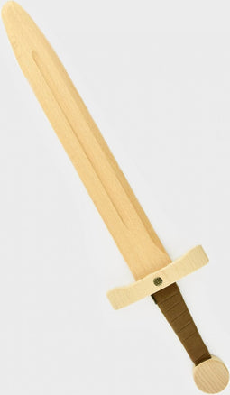 Den Goda Fen Verkleedkledij Houten Speelzwaard - 50cm - Beige