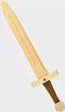 Den Goda Fen Verkleedkledij Houten Speelzwaard - 50cm - Beige
