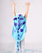 Den Goda Fen Verkleedkledij Monster - Mini cape met capuchon - 86-110cm - 1-4 jaar - Blauw