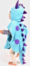 Den Goda Fen Verkleedkledij Monster - Mini cape met capuchon - 86-110cm - 1-4 jaar - Blauw