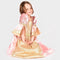 Den Goda Fen Verkleedkledij Royal Princess - Jurk - 122-128cm - 6-8 jaar - Roze