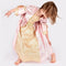 Den Goda Fen Verkleedkledij Royal Princess - Jurk - 122-128cm - 6-8 jaar - Roze