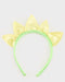 Den Goda Fen Verkleedkledij Thyra Prinses Jurk met diadeem - 122-128cm - 7-8 jaar - Groen