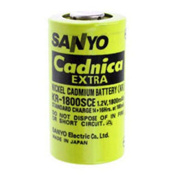 Sanyo KR-1800SCE - Sub-C batterij - 1800mAh zonder soldeertag - 1.2V
