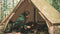 Denali Tent Stove met RVS Tipi beschermpijp