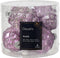 Denappel glas d5h7 cm fris lila 6st