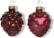 Denappel glas d5h7 cm ossenbloed 6st