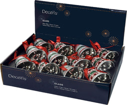 denappel gls d2.5h6 cm mblw ass 12st kerst