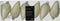Denappel plastic d4.5h8 cm w.mnt 6st