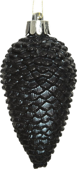 Denappel plc hang d5h8 cm zwart 6st