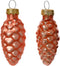 Dennenappel glas d2.5h6 cm pmpn 12st