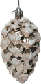 Dennenappel plc hang d5h9 cm p.roze