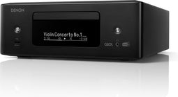 Denon CEOL N-12 DAB+ Alles-in-een-Hifisysteem met CD-speler, DAB/FM-radio, HDMI ARC, HEOS® Built-in streaming en Inclusief Speakers- Zwart
