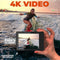 Denver Action Camera 4K - 20MP - Foto & Video - Waterdicht 40M - WiFi - 120/60/30 FPS - Incl. Accessoires - ACK8064