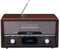 Denver DAB Radio CD Speler - Retro Radio - Bluetooth - 20 voorkeuzezenders - DAB /FM / AUX - MDA525 - Darkwood