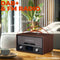 Denver DAB Radio CD Speler - Retro Radio - Bluetooth - 20 voorkeuzezenders - DAB /FM / AUX - MDA525 - Darkwood