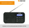 Denver DAB Radio - Keukenradio - Draagbare Radio - Batterijen & Netstroom - DAB42 - Zwart