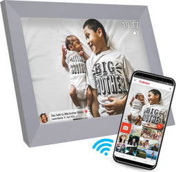 Denver Digitale Fotolijst 10.1 inch - HD - Frameo App - Fotokader - WiFi - 16GB - IPS Touchscreen - PFF1026G