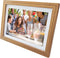 Denver Digitale Fotolijst 15.6 Inch - XL - Hout - Full HD - Frameo App - Fotokader - WiFi - 8GB - IPS Touchscreen - PFF1542LW