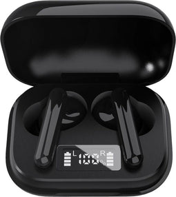 Denver Draadloze Oordopjes met Oplaad Case - Earbuds Wireless - Touch Control - Batterij Indicator - Bluetooth - TWE38 -Zwart