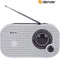Denver FM Radio Retro - Noodradio / Noodpakket - Werkt op batterij of netstroom - Keukenradio - Draagbare Radio - TR51
