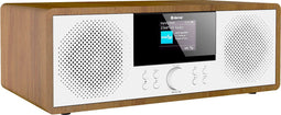 Denver Internet Radio - DAB Radio - FM Radio - CD Speler - Bluetooth - 200W - AUX/USB - MIR270 - Hout