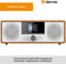 Denver Internet Radio - DAB Radio - FM Radio - CD Speler - Bluetooth - 200W - AUX/USB - MIR270 - Hout