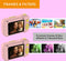 Denver Kindercamera Full HD - Flip Lens voor Selfies - 40MP - Digitale Camera Kinderen - Foto en Video - Spelletjes - KCA1351 - Roze