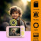 Denver Kindercamera Full HD - Flip Lens voor Selfies - 40MP - Digitale Camera Kinderen - Foto en Video - Spelletjes - KCA1351 - Roze