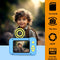 Denver Kindercamera Full HD - Flip Lens voor Selfies - 40MP - Digitale Camera Kinderen - Foto en Video - Spelletjes - KCA1351 - Blauw