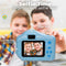 Denver Kindercamera Full HD met Printer - Selfie Camera - 48MP - Digitale Camera Kinderen - Foto en Video - Spelletjes - KPC1370 - Blauw