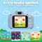 Denver Kindercamera Full HD - Selfie Camera - 40MP - Digitale Camera Kinderen - Foto en Video - Spelletjes - KCA1340 - Blauw