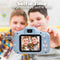 Denver Kindercamera Full HD - Selfie Camera - 40MP - Digitale Camera Kinderen - Foto en Video - Spelletjes - KCA1340 - Blauw