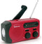 Denver Noodradio - Powerbank Zonneenergie - FM Radio - Noodpakket - Zaklamp - Opwindbaar - SOS Knop - Solar powerbank - SCR2010